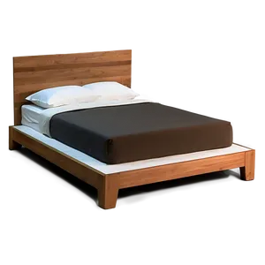 Single Bed Minimalist Png Ucx PNG image