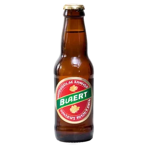 Single Beer Bottle PNG Dly27