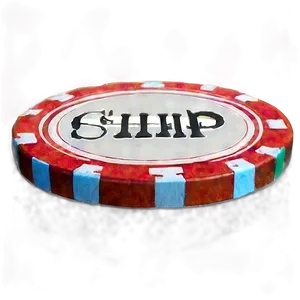 Single Casino Chip PNG 94