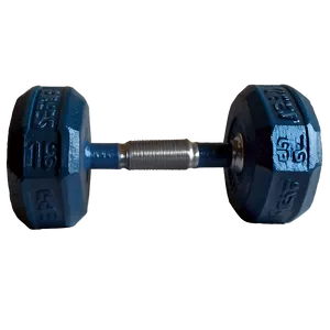 Single Cast Iron Dumbbell PNG Joc PNG