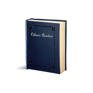 Single Closed Book PNG Gis47