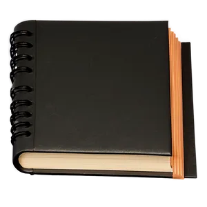 Single Closed Book PNG Krt