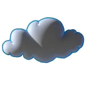 Single Cloud Transparent PNG Eaj