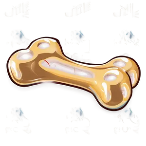 Single Dog Bone PNG 05252024 PNG