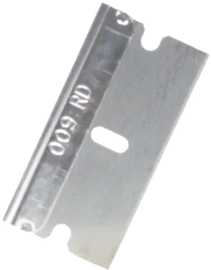 Single Edge Razor Blade PNG image