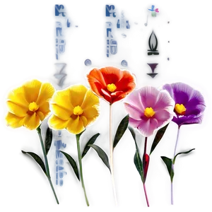 Single Flower Art PNG 06202024 PNG