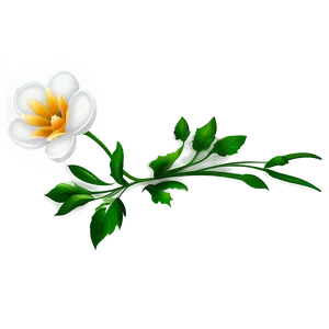 Single Flower Clipart Png 05252024 PNG image