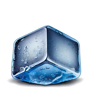 Single Ice Cube PNG Inv
