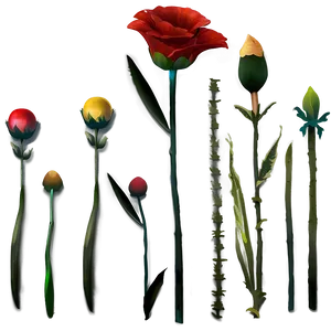 Single Indie Flower Icon PNG 15 PNG