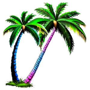 Single Palm Tree PNG Hrm