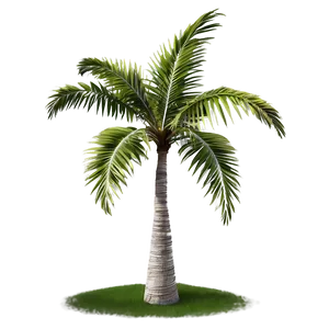 Single Palm Tree PNG Wgr49