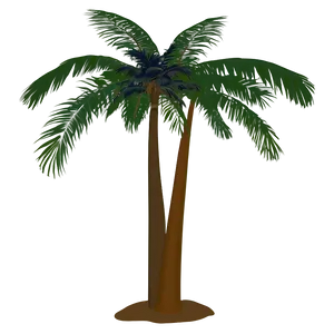 Single Palm Tree Silhouette Png 71 PNG image