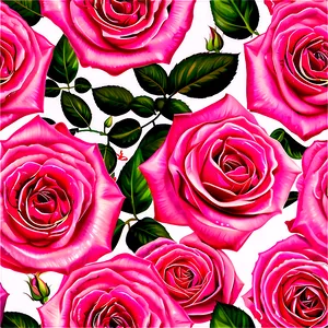 Single Pink Rose PNG Ekf