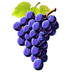 Single Purple Grape Png 06292024 PNG image