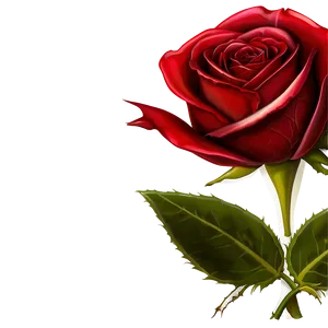Single Rose PNG 49