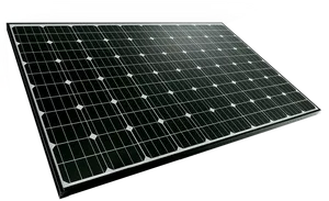 Single Solar Panel Isolated PNG image