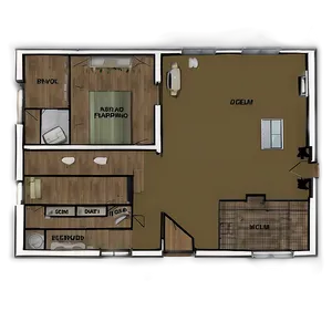 Single Story Floor Plan Png 06262024 PNG image