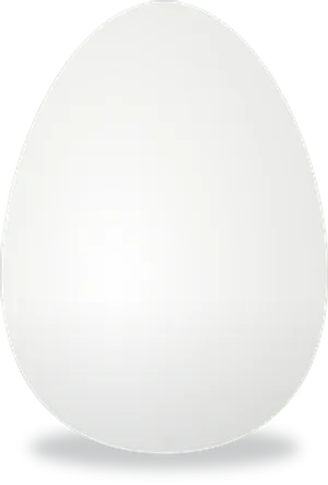 Single White Eggon Black Background.jpg PNG image