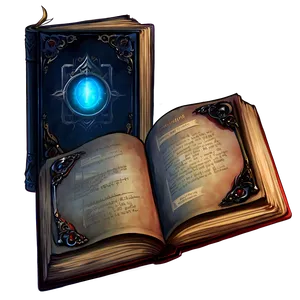 Sinister Dark Magic Grimoire Png 06292024 PNG image