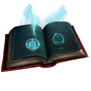 Sinister Dark Magic Grimoire Png Qab99 PNG image