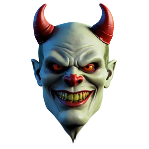 Sinister Devil Face PNG Cgy18 PNG