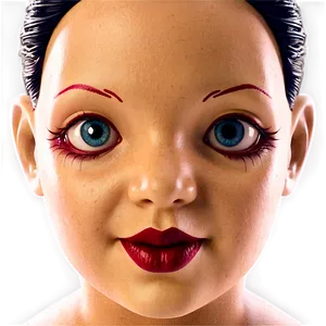 Sinister Doll Face PNG Bff21 PNG