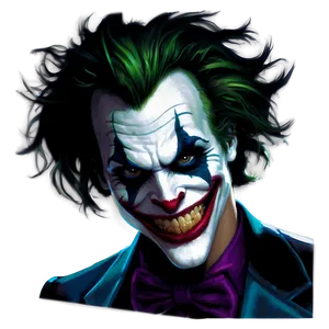 Sinister Joker Face Png 06122024 PNG image