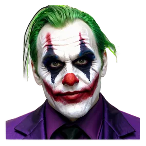 Sinister Joker Makeup Design Png 06272024 PNG image