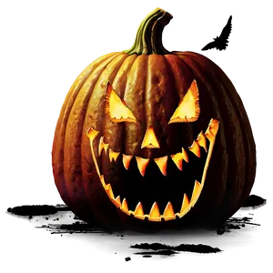 Sinister Pumpkin Head Png 06262024 PNG image