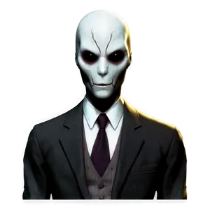 Sinister Slender Man PNG 5