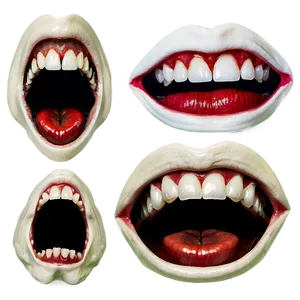 Sinister Vampire Mouth PNG 94 PNG