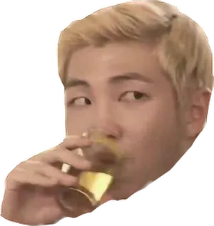 Sipping Tea Meme Face.png PNG image