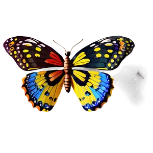 Sitting Butterflies PNG Imn48 PNG