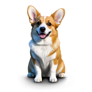 Sitting Corgi Png 90 PNG image