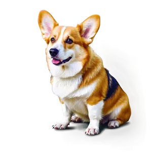 Sitting Corgi PNG Yfo PNG