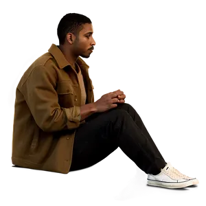 Sitting Person PNG Gdk
