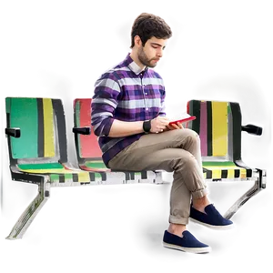 Sitting Person PNG Kmm
