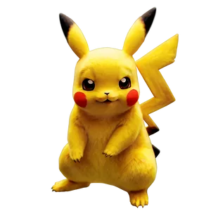 Sitting Pikachu Transparent PNG 05262024