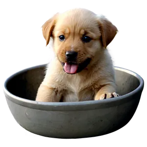 Sitting Puppy PNG 33