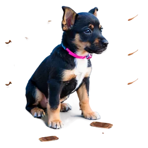 Sitting Puppy PNG Gbp40