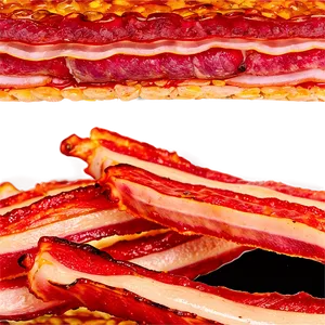 Sizzling Bacon Strips Png Gyg PNG image