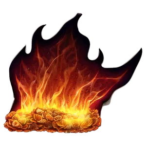 Sizzling Fire Effect PNG Acr48 PNG