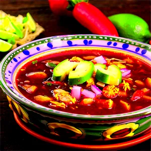 Sizzling Hot Pozole PNG Vvc