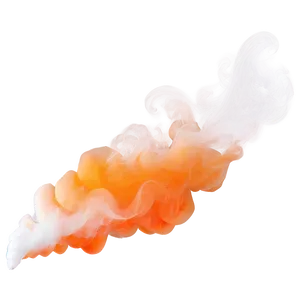 Sizzling Orange Smoke Graphic Png Jjj PNG image