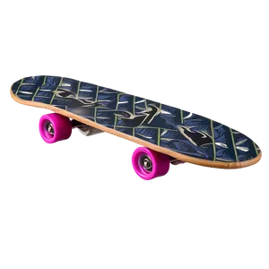 Skateboard Deck With Logo PNG Vyu2