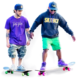 Skateboarding Crew Png Spq PNG image