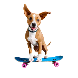 Skateboarding Dog PNG Pbf7 PNG