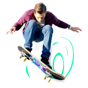 Skateboarding Fail Png 06242024 PNG image