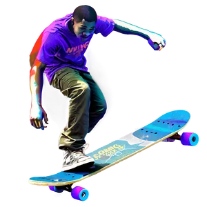 Skateboarding Session PNG 26 PNG