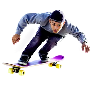 Skateboarding Session PNG Nev PNG